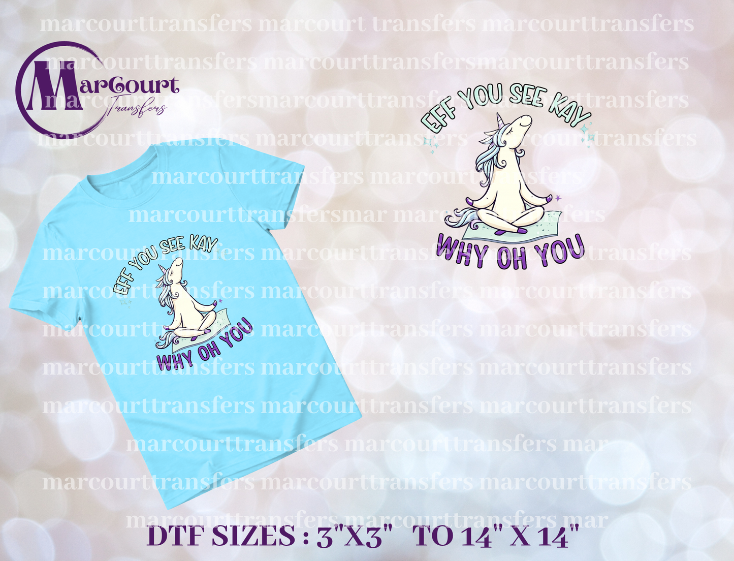 DTF-EEF YOU SEE KAY UNICORN