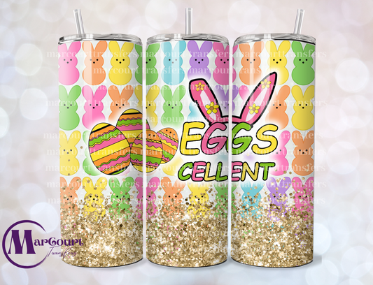 EGGCELENT-SKINNY TUMBLER TRANSFER