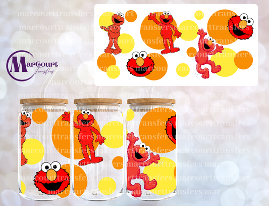 ELMO 2-16 0Z-UV DTF CUP WRAP