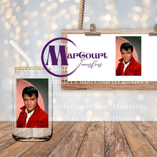 ELVIS-DECAL-UV DTF CUP WRAP