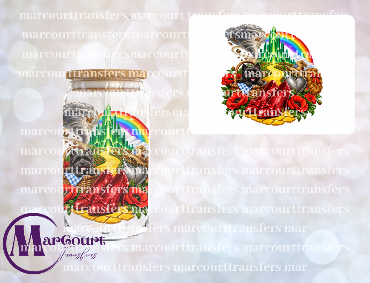 EMERALD CITY WIZARD OF OZ-UV DTF CUP WRAP