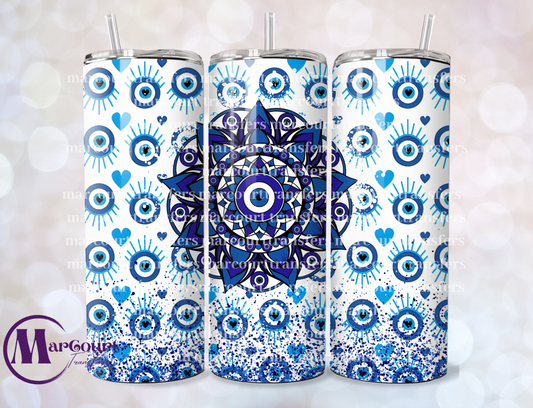 EVIL EYE 4-20 OZ-UV DTF CUP WRAP