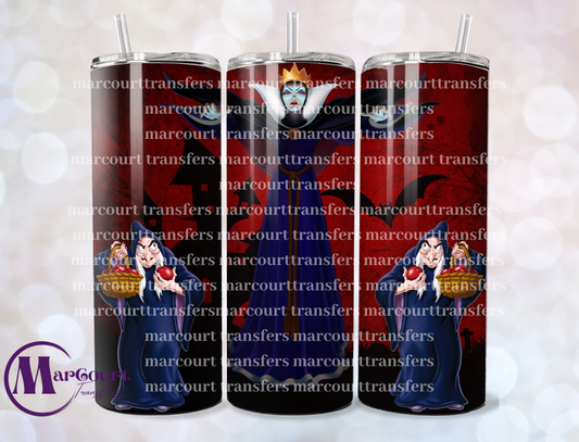 EVIL QUEEN SNOW WHITE-SKINNY TUMBLER TRANSFER