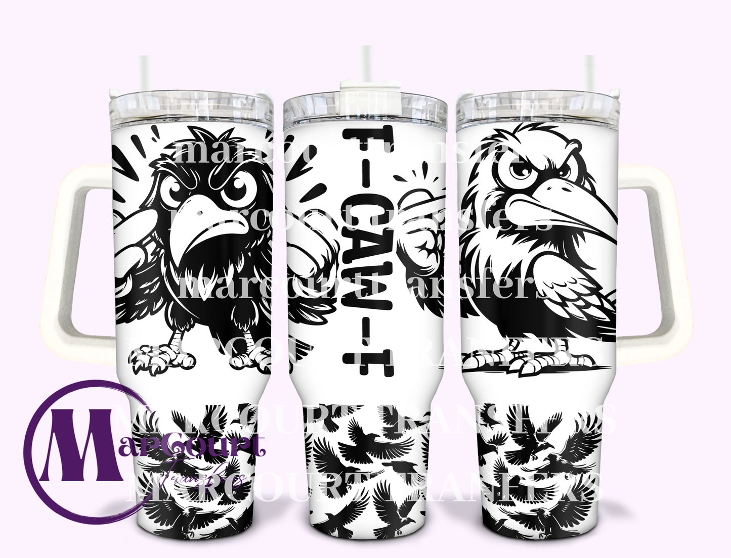 F CAW F-40 0Z-SUBLIMATION TUMBLER TRANSFER