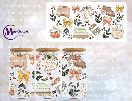 FALL COQUETTE-16 0Z-UV DTF CUP WRAP