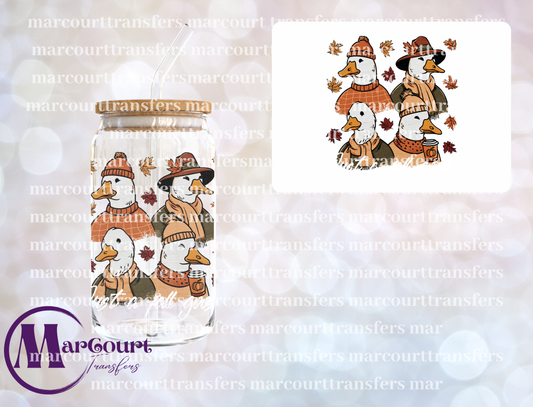 FALL GOOSE 1-UV DTF CUP WRAP