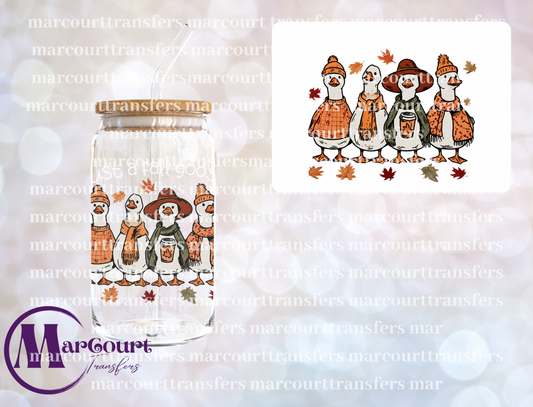 FALL GOOSE 2-UV DTF CUP WRAP