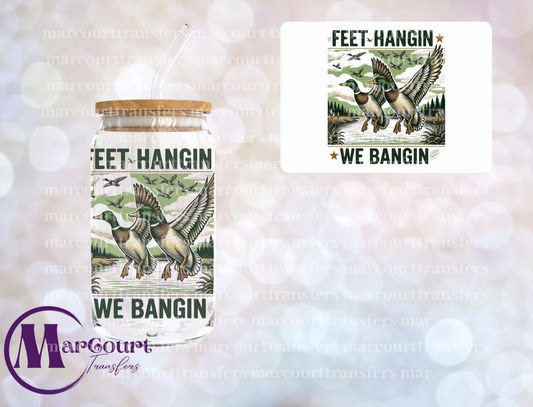 FEET HANGIN WE BANGIN-DECAL-UV DTF CUP WRAP