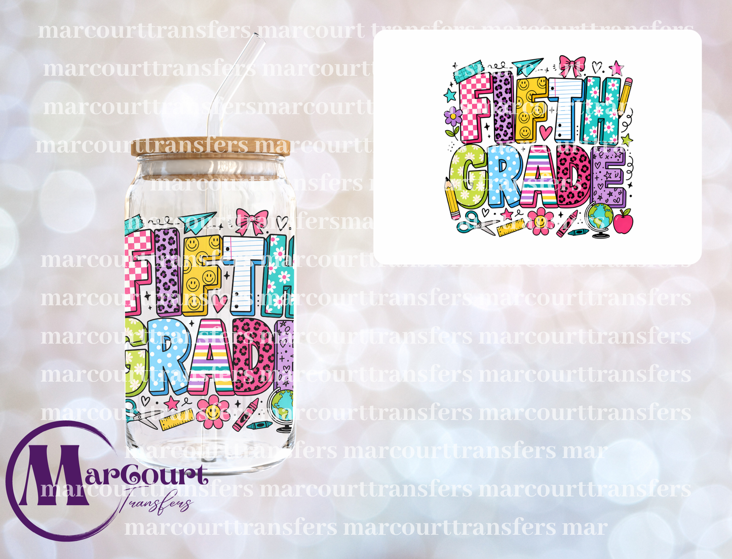 FIFTH GRADE-UV DTF CUP WRAP