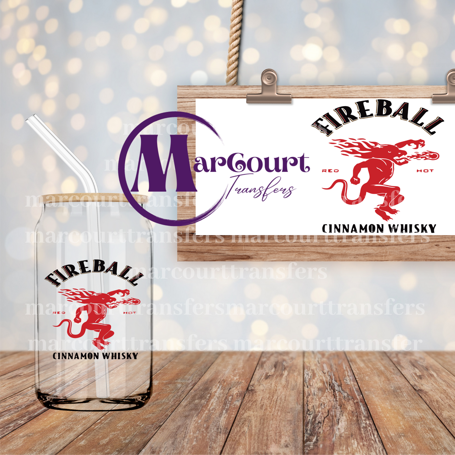 FIREBALL-DECAL-UV DTF CUP WRAP