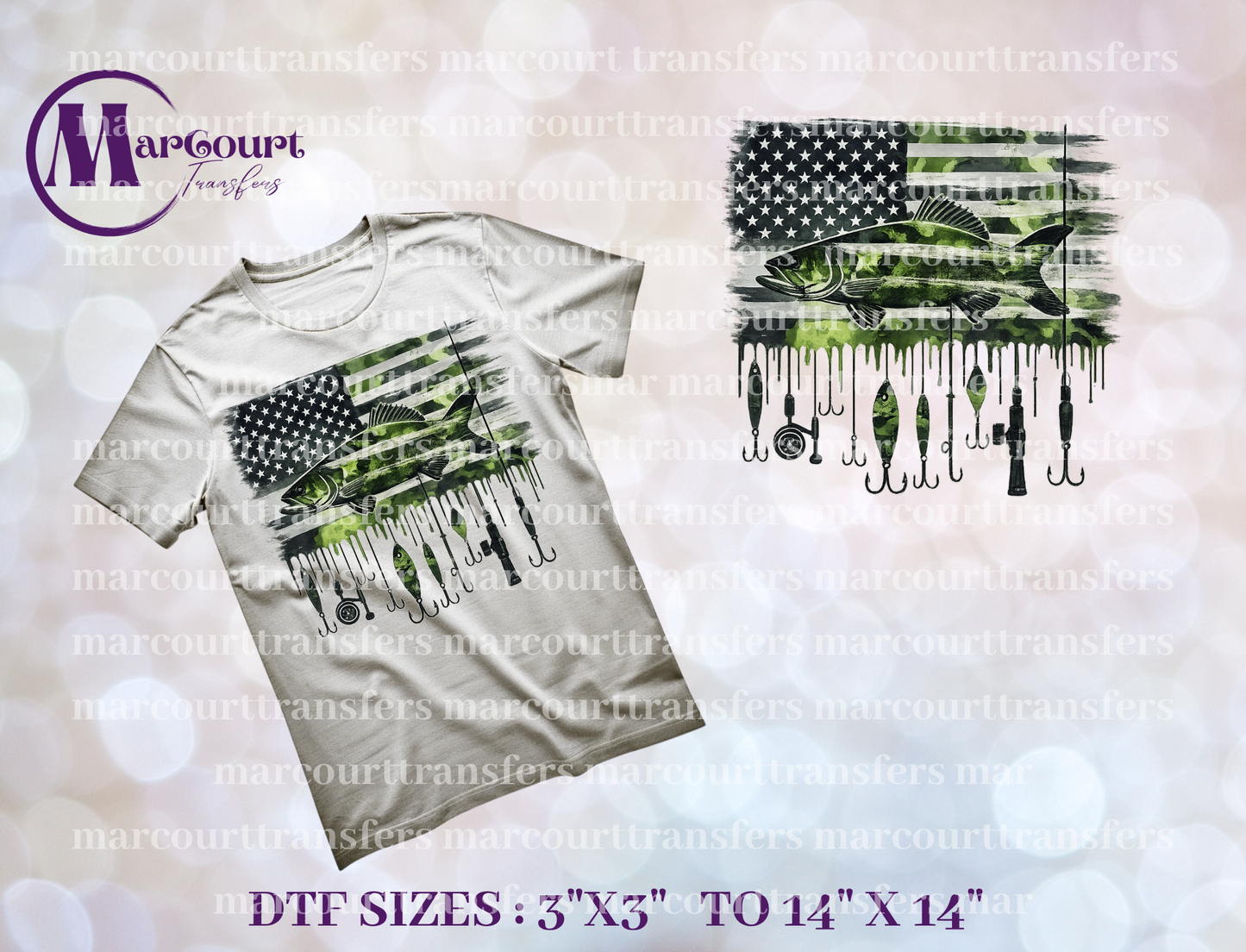 DTF-FISHING GREEN FLAG