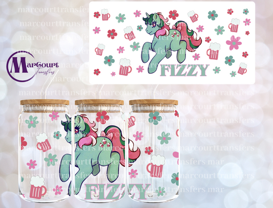 FIZZY MY LITTLE PONY-16 0Z-UV DTF CUP WRAP