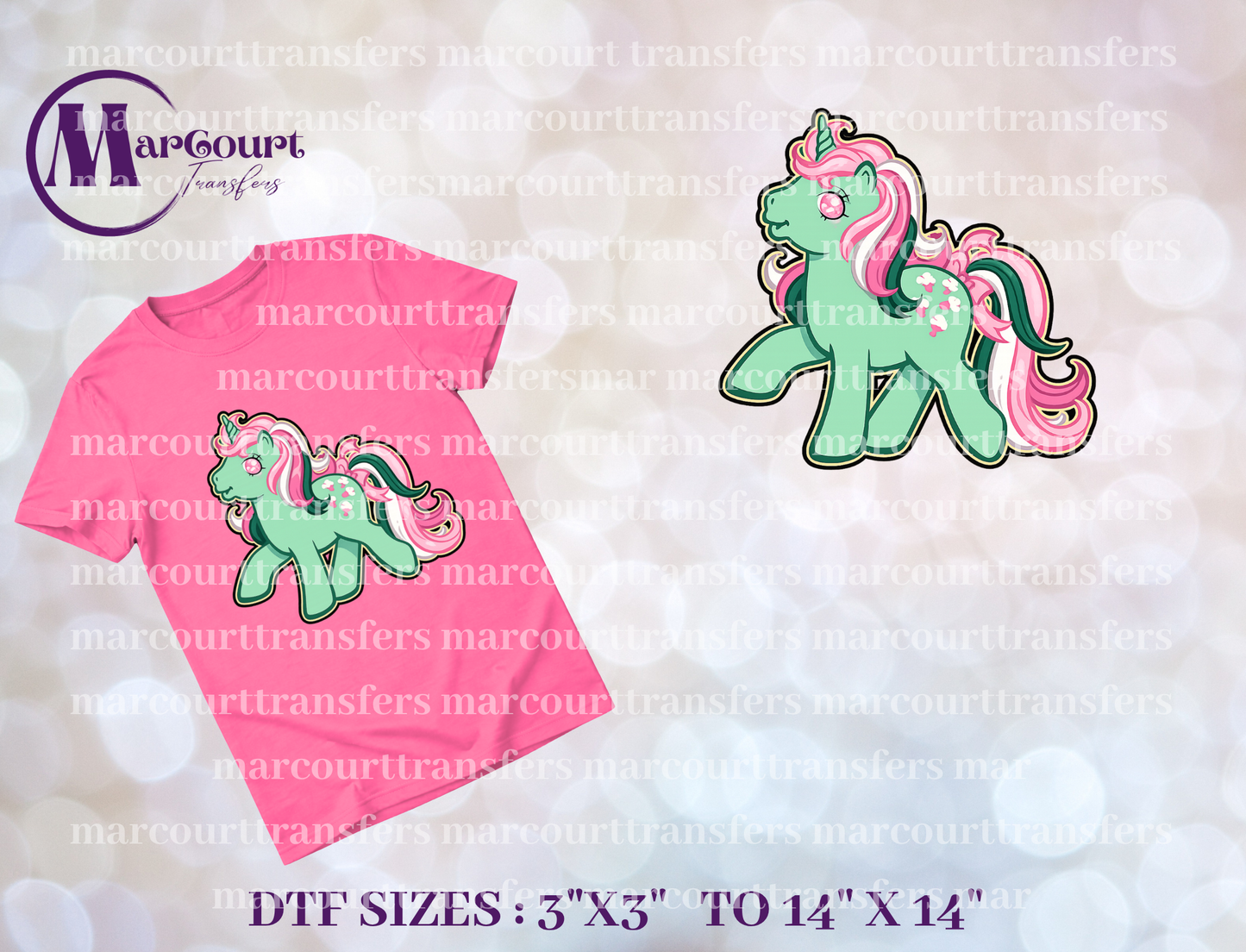 DTF-FIZZY MY LITTLE PONY