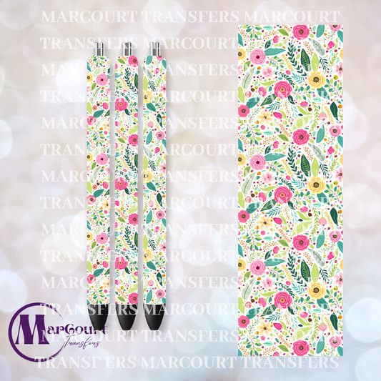 FLORAL PEN 3-UV PEN WRAP