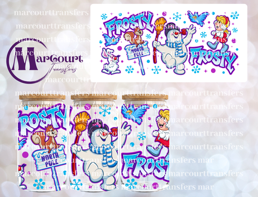 FROSTY 2-16 0Z-UV DTF CUP WRAP
