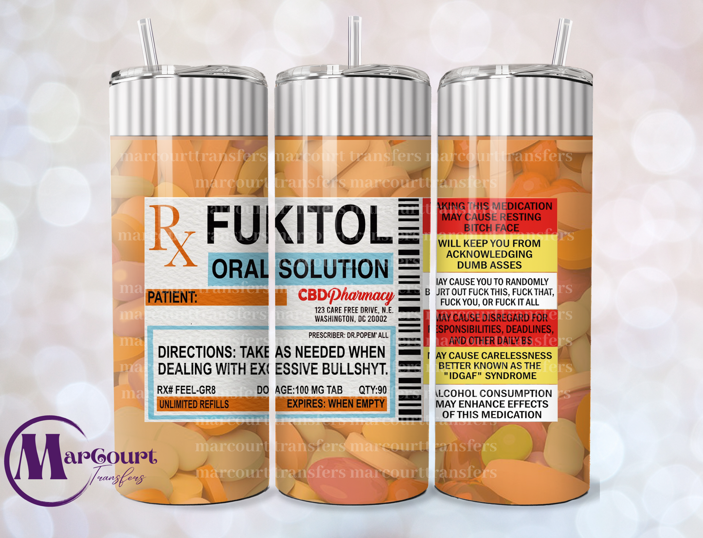 FUKITOL-SKINNY TUMBLER TRANSFER