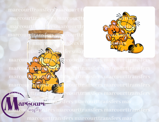 GARFIELD-DECAL-UV DTF CUP WRAP