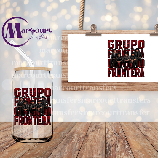 GRUPO FRONTERA- DECAL-UV DTF CUP WRAP