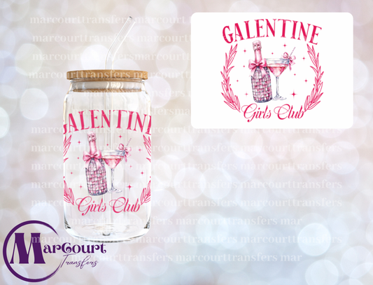 GALENTINE GIRLS CLUB-DECAL-UV DTF CUP WRAP