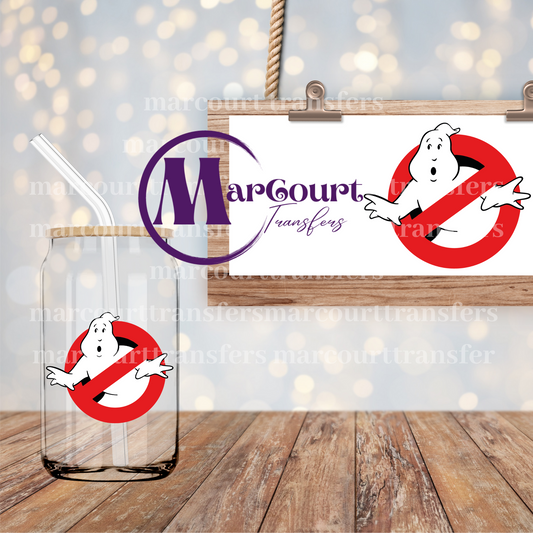 GHOSTBUSTER GHOST-DECAL-UV DTF CUP WRAP