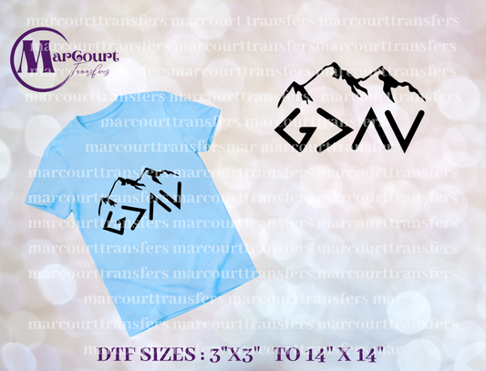 DTF-GOD IS GREATER MOUNTAINS