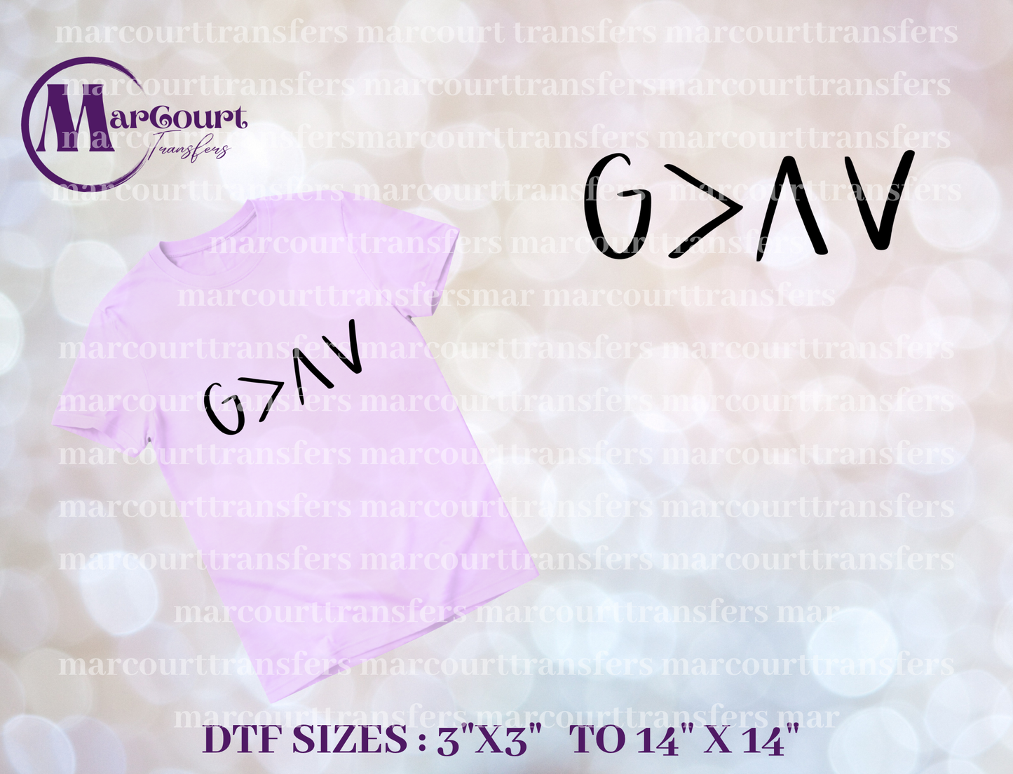DTF-GOD IS GREATER THAN UPS AND DOWNS