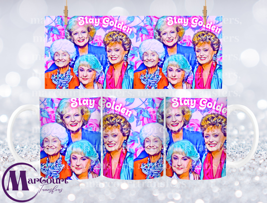 GOLDEN GIRLS-MUG TRANSFER