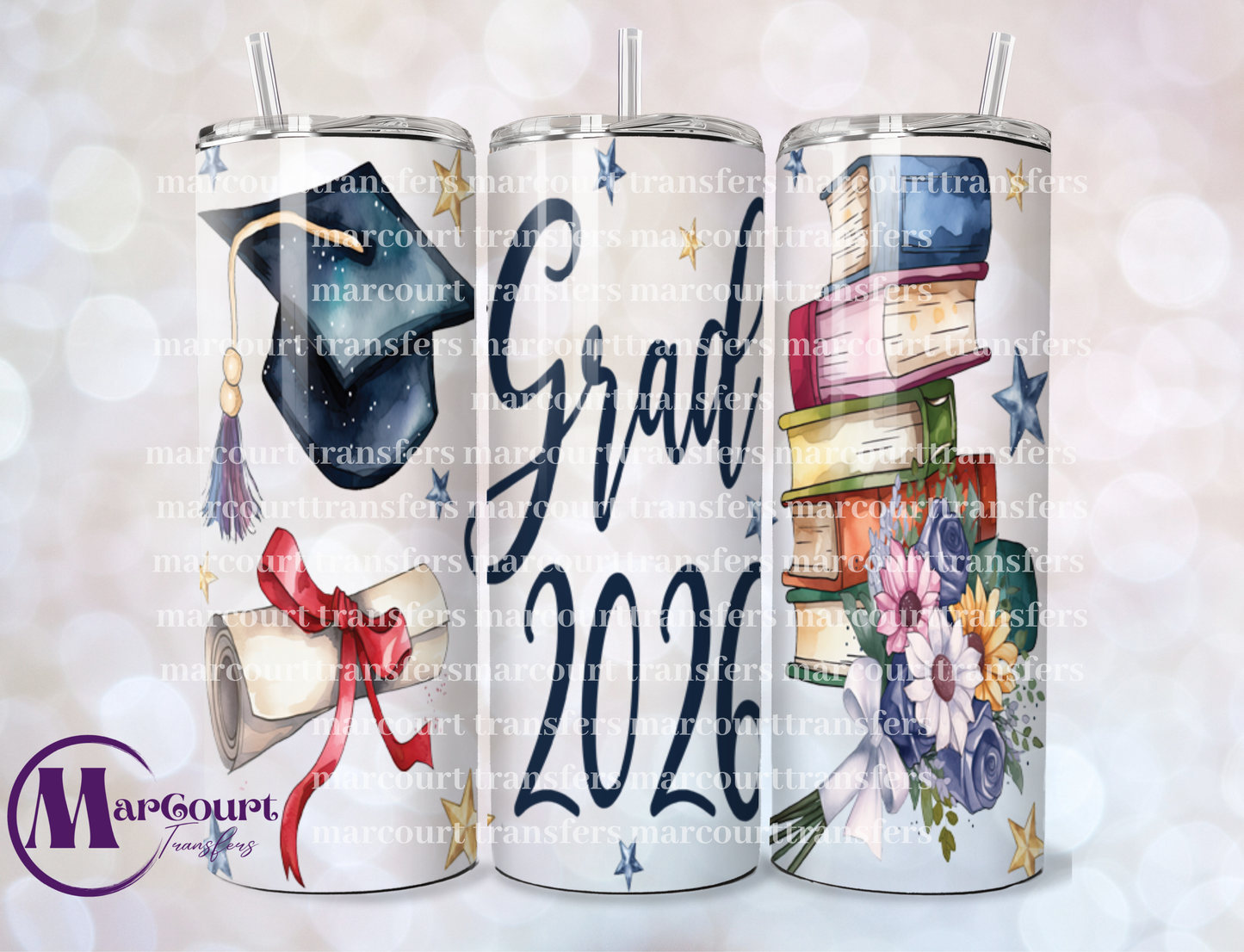 GRAD 2026-20 OZ-UV DTF CUP WRAP
