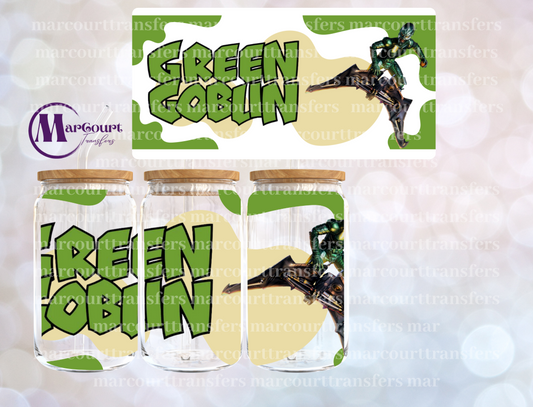 GREEN GOBLIN-16 0Z-UV DTF CUP WRAP