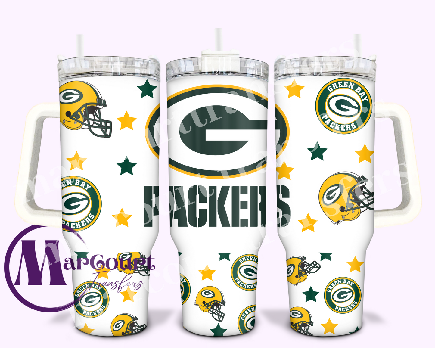 GREEN BAY PACKERS-40 OZ-UV DTF CUP WRAP