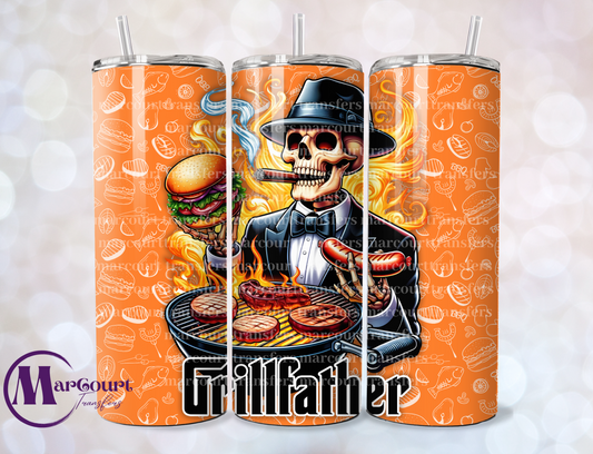 GRILLFATHER-SKINNY TUMBLER TRANSFER