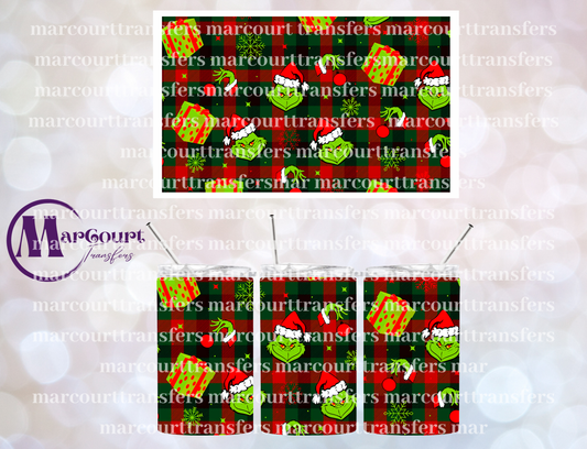 GRINCH PACKAGES-12 OZ TUMBLER SUBLIMATION