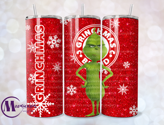 GRINCHMAS BLEND-SKINNY TUMBLER TRANSFER