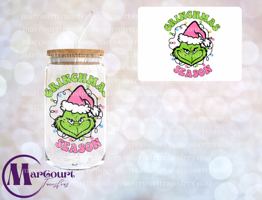 GRINCHMAS SEASON-DECAL-UV DTF CUP WRAP