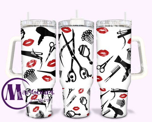 HAIR STYLIST-40 0Z-UV DTF CUP WRAP