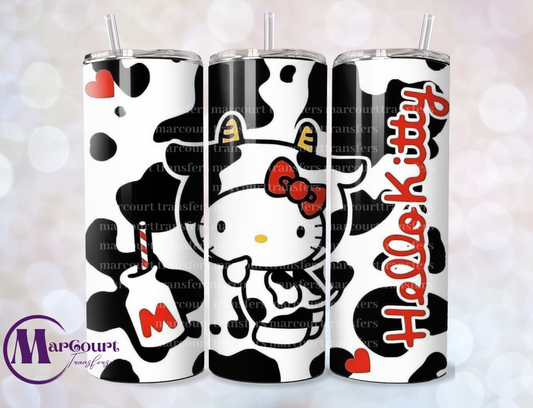 HELLO KITTY CHIK FIL A DUPE-SKINNY TUMBLER TRANSFER