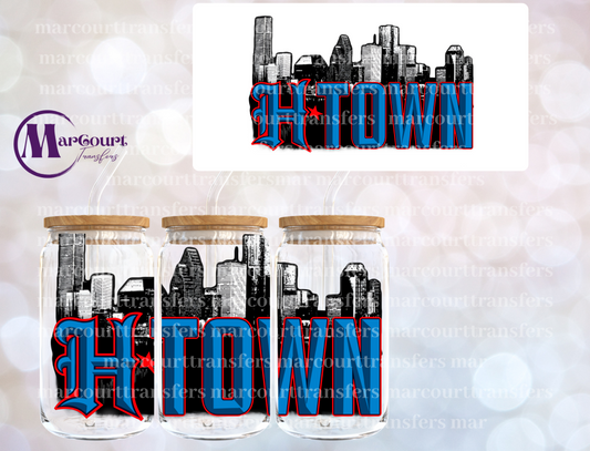 H-TOWN-16 0Z-UV DTF CUP WRAP