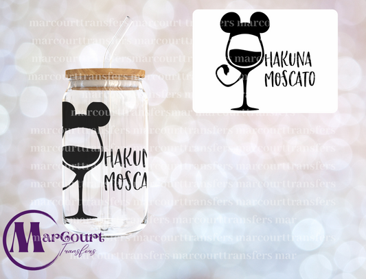 HAKUNA MOSCATO-DECAL-UV DTF CUP WRAP