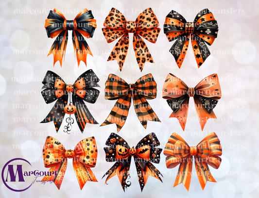 HALLOWEEN COQUETTE BOWS ELEMENTS