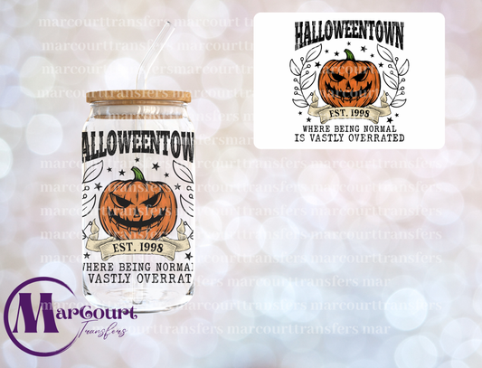 HALLOWEENTOWN EST. 1998-DECAL-UV DTF CUP WRAP
