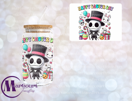 HAPPY EASTER JACK SKELLINGTON -DECAL-UV DTF CUP WRAP