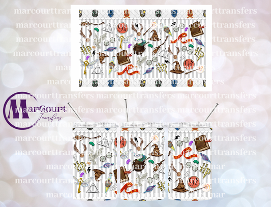 HARRY POTTER #1-12 OZ TUMBLER SUBLIMATION