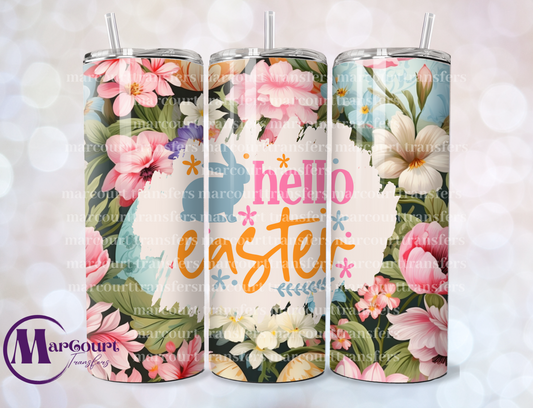 HELLO EASTER-SKINNY TUMBLER TRANSFER (SUBLIMATION)