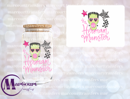 HERMAN MUNSTER-UV DTF CUP WRAP