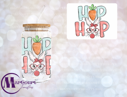 HIP HOP BUBBLE GUM BUNNY-UV DTF CUP WRAP