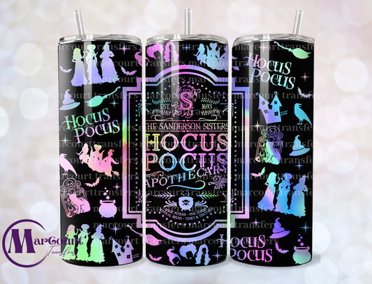 HOCUS POCUS APOTHECARY-SKINNY TUMBLER TRANSFER