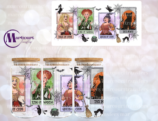 HOCUS POCUS TAROT 1-16 0Z-UV DTF CUP WRAP