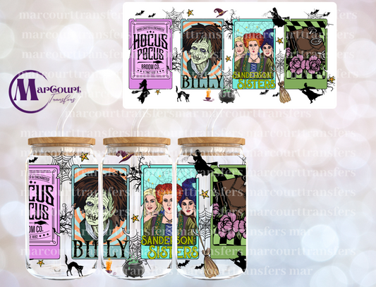 HOCUS POCUS TAROT 2-16 0Z-UV DTF CUP WRAP