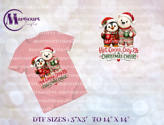 DTF-HOT COCOA AND PJS