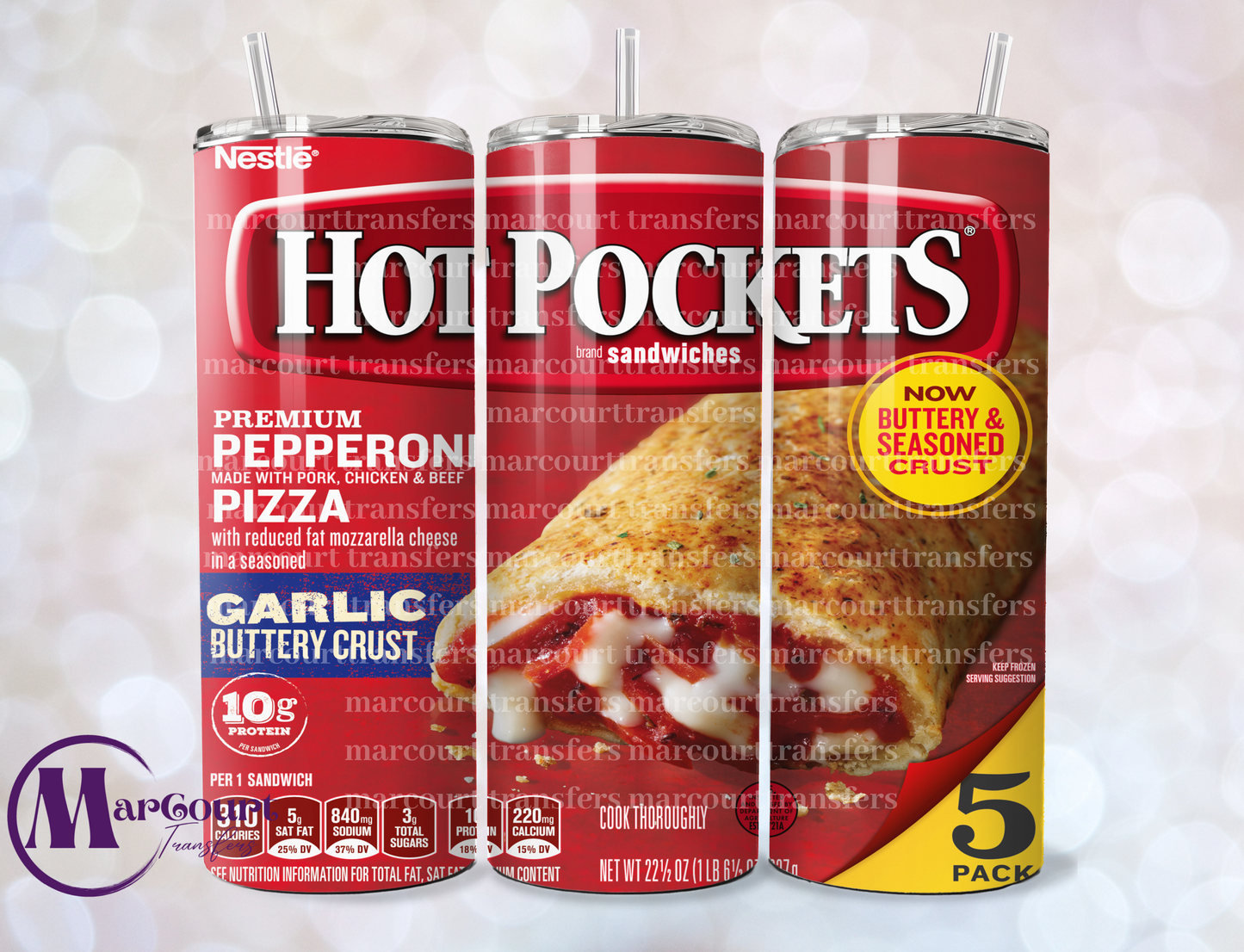 HOT POCKETS-SKINNY TUMBLER TRANSFER